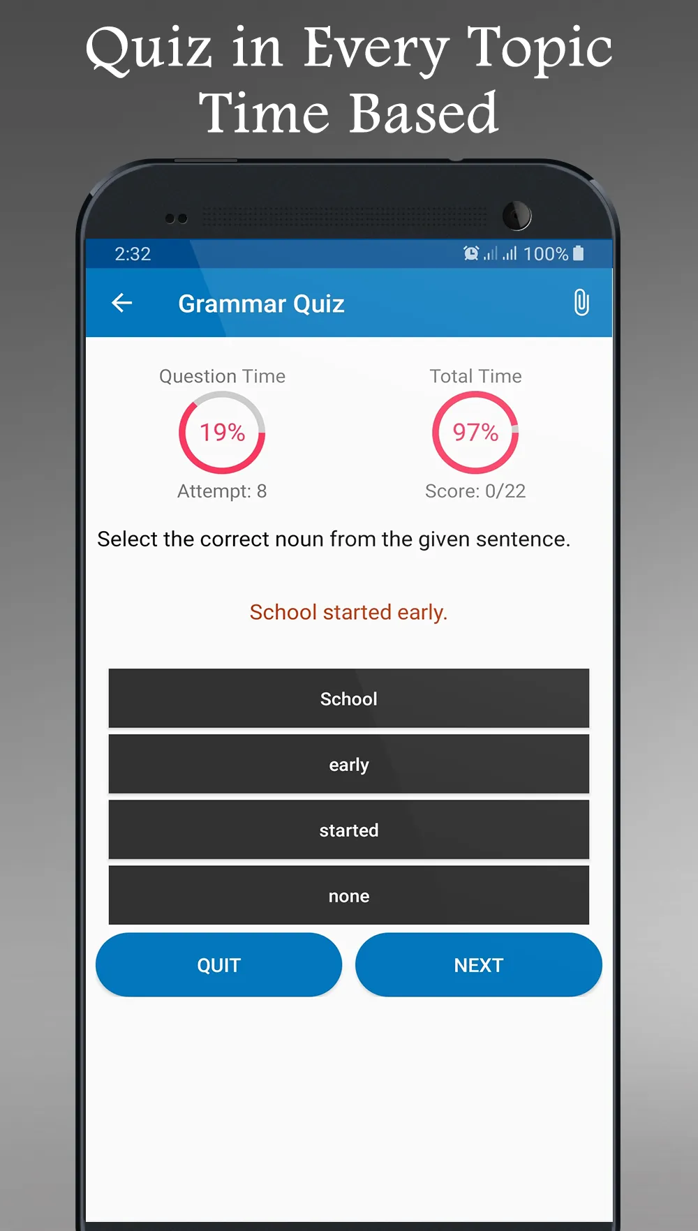 Learn English with Quizzes | Indus Appstore | Screenshot