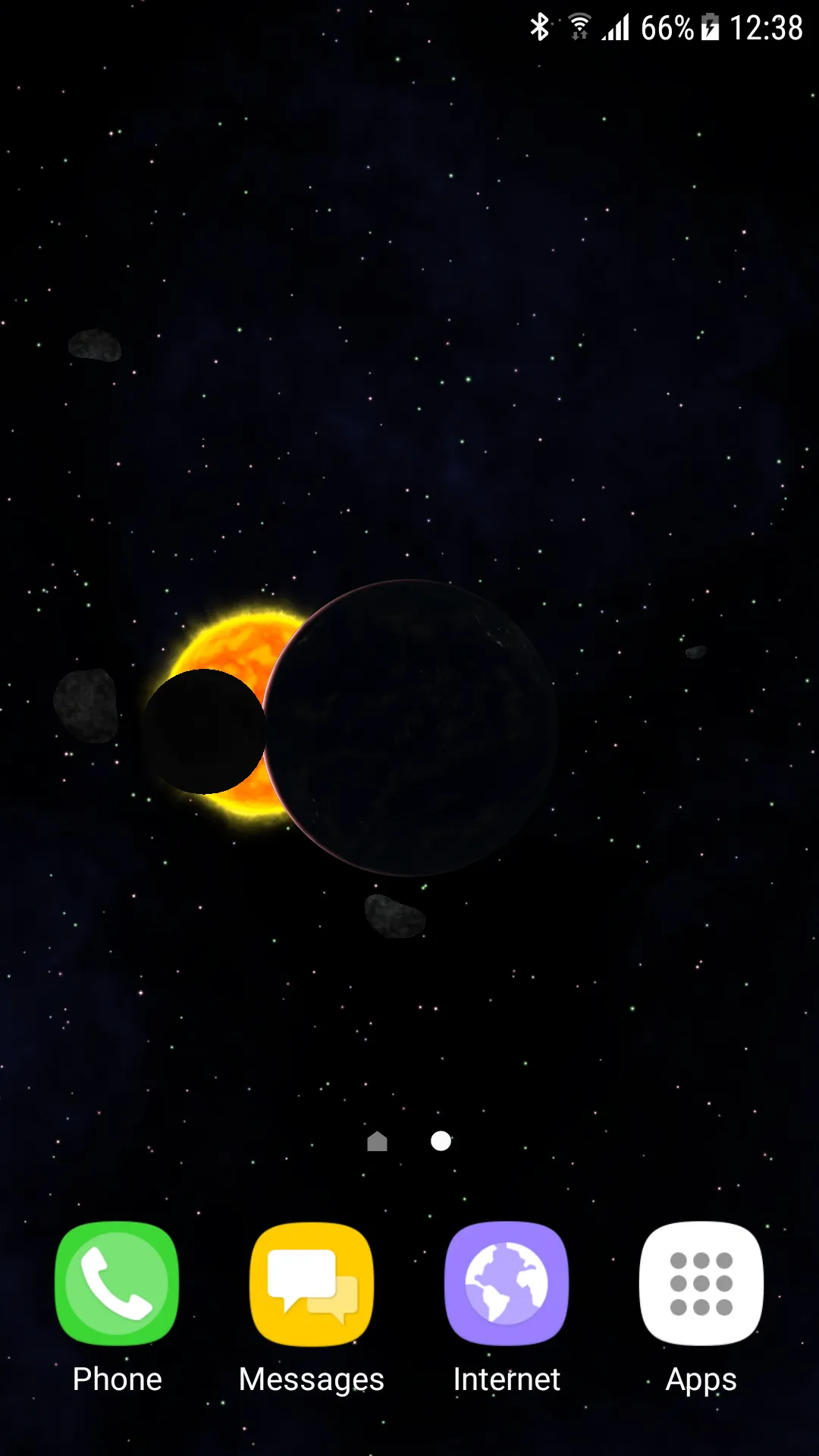 3D Earth Live Wallpaper | Indus Appstore | Screenshot