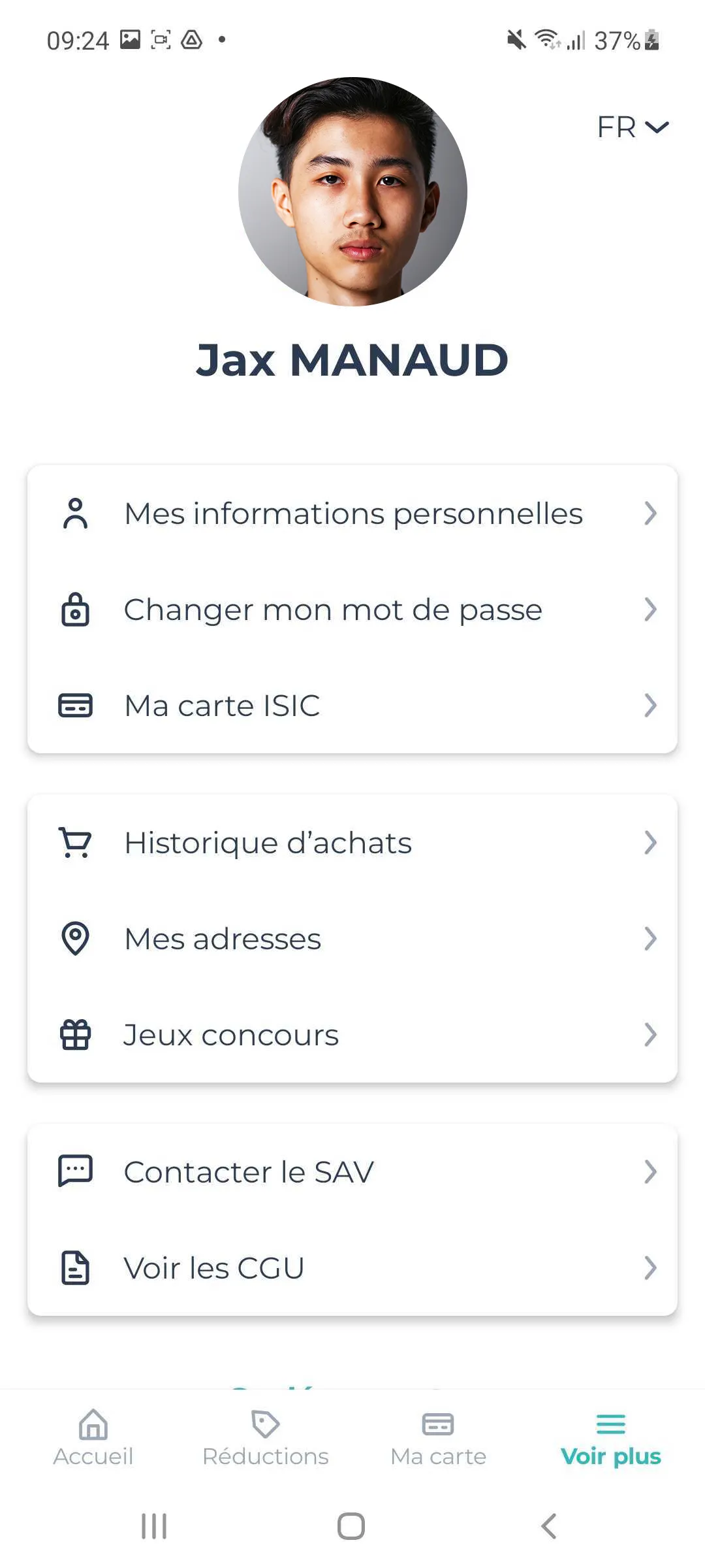 ISIC France | Indus Appstore | Screenshot