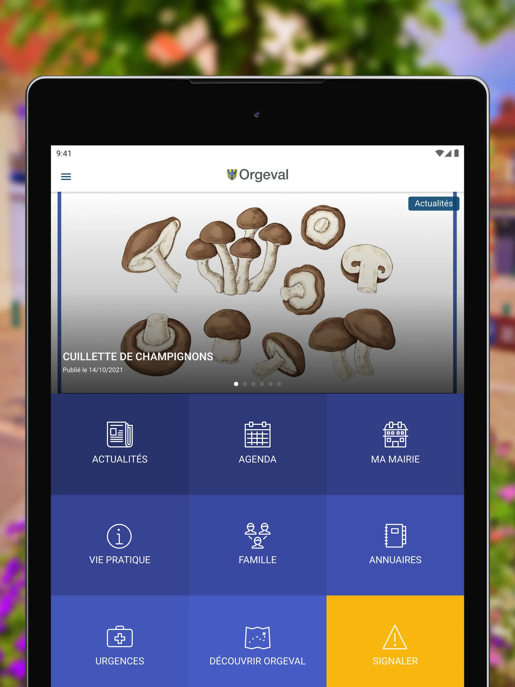 Orgeval l'appli | Indus Appstore | Screenshot