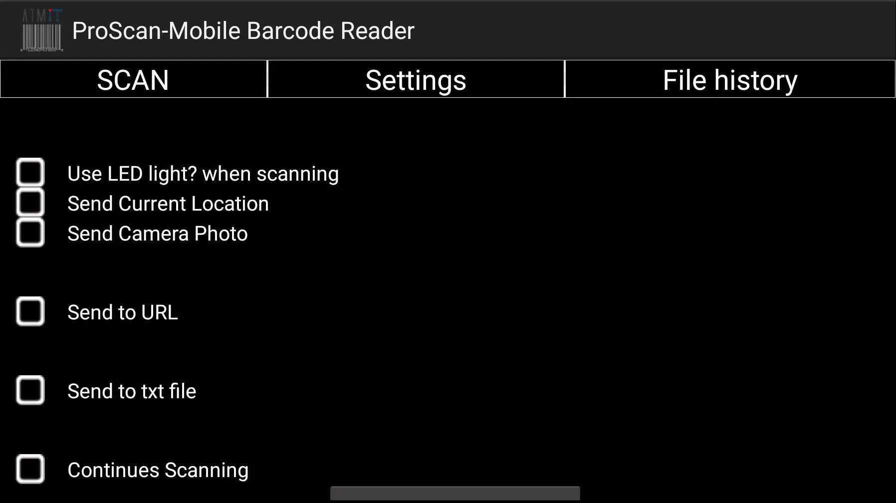 ProScan-Mobile Barcode Reader | Indus Appstore | Screenshot