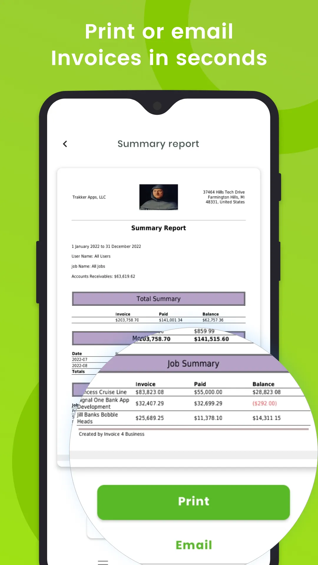 Invoice 4 Business Billing App | Indus Appstore | Screenshot