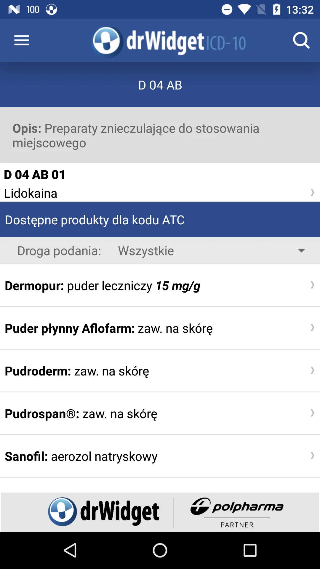 DrWidget ICD10 | Indus Appstore | Screenshot