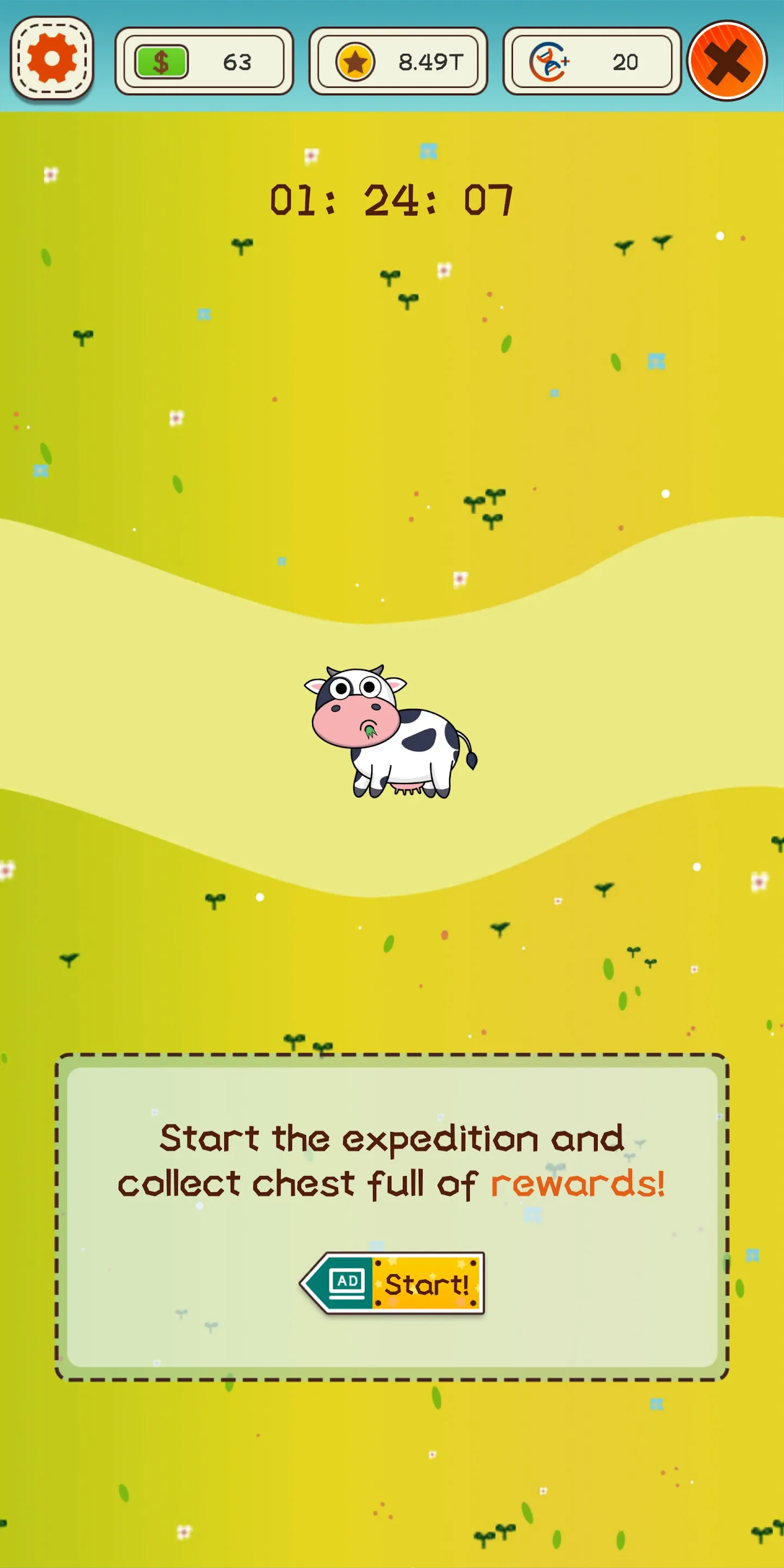 Idle Cow Tycoon | Indus Appstore | Screenshot