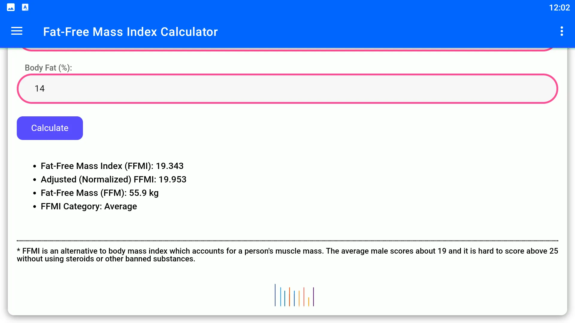 Mass Index Calculator | Indus Appstore | Screenshot