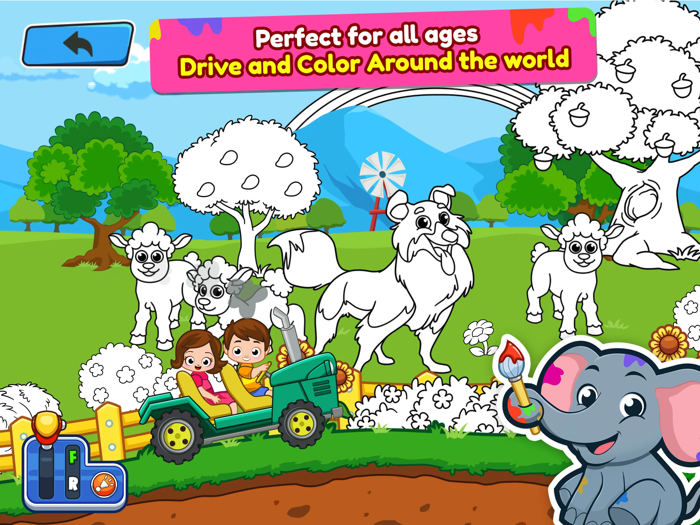 Animal Coloring Book for Kids | Indus Appstore | Screenshot