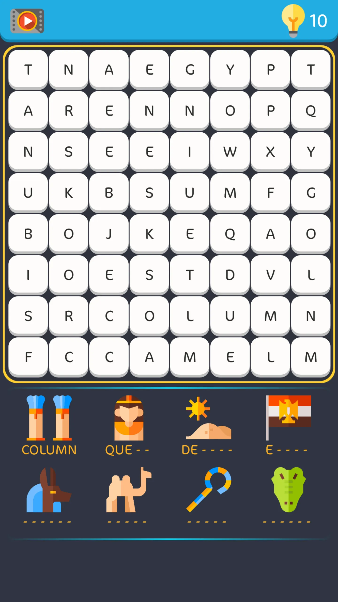 Word Search Pics Puzzle | Indus Appstore | Screenshot