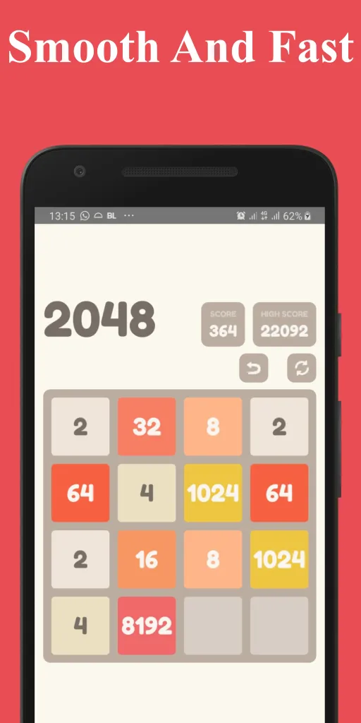 Number Puzzle: 2048 | Indus Appstore | Screenshot