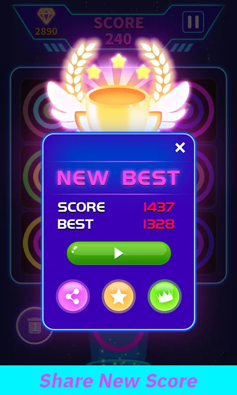 Color Rings Game - Puzzle Game | Indus Appstore | Screenshot