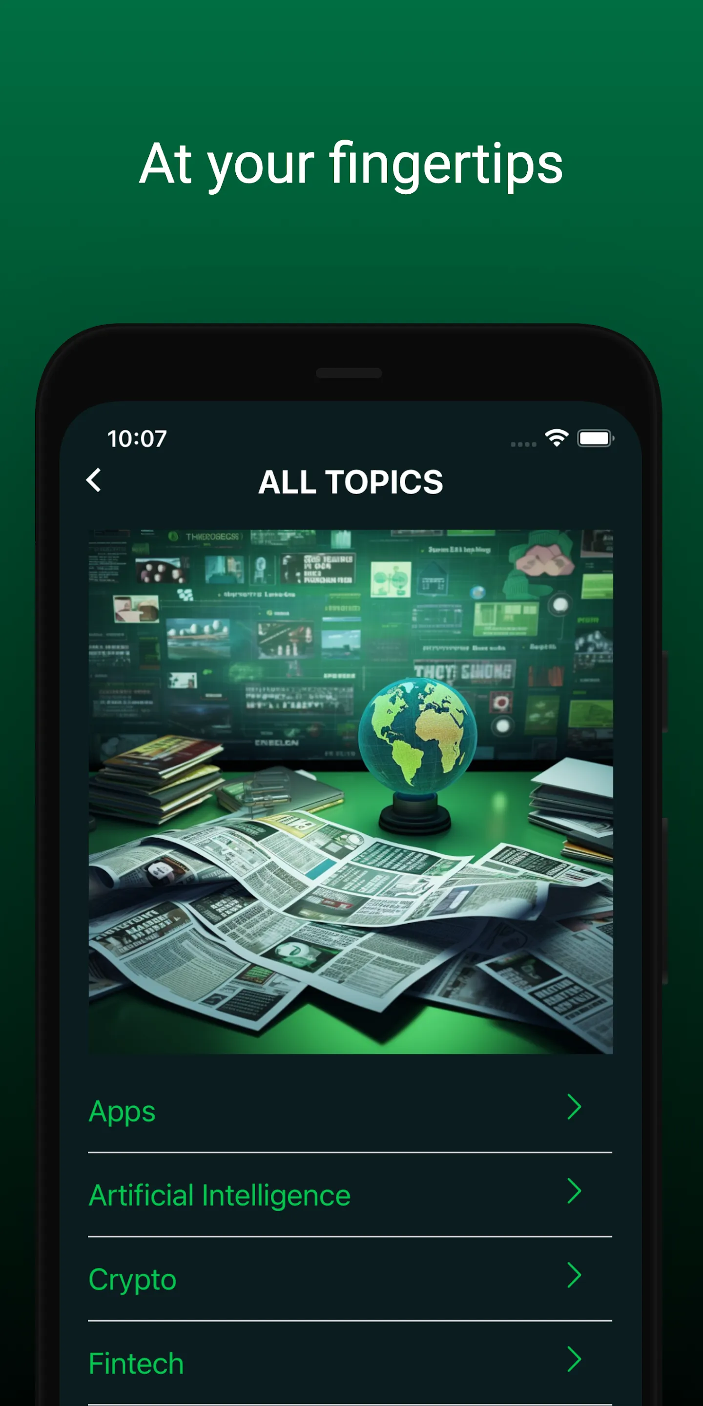 TechCrunch News Reader | Indus Appstore | Screenshot