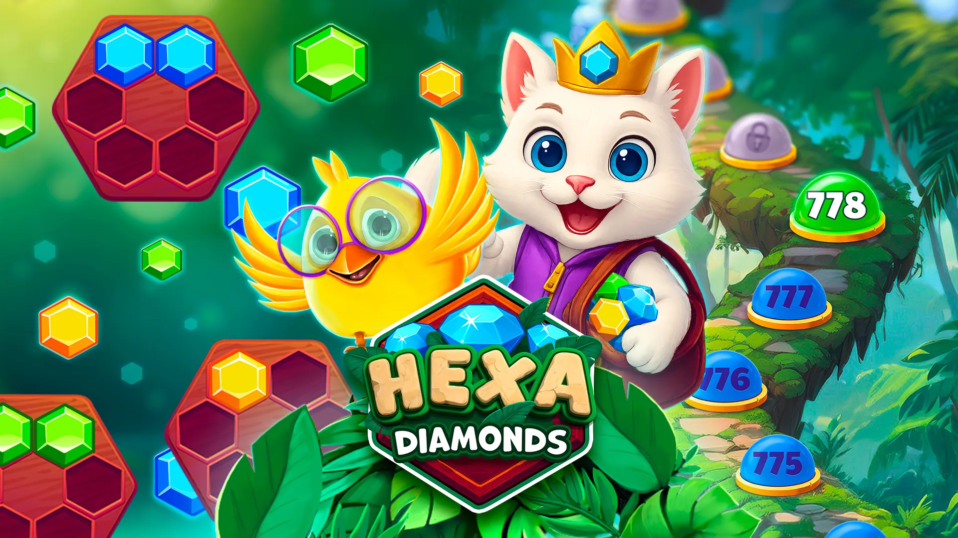 Hexa Diamonds | Indus Appstore | Screenshot
