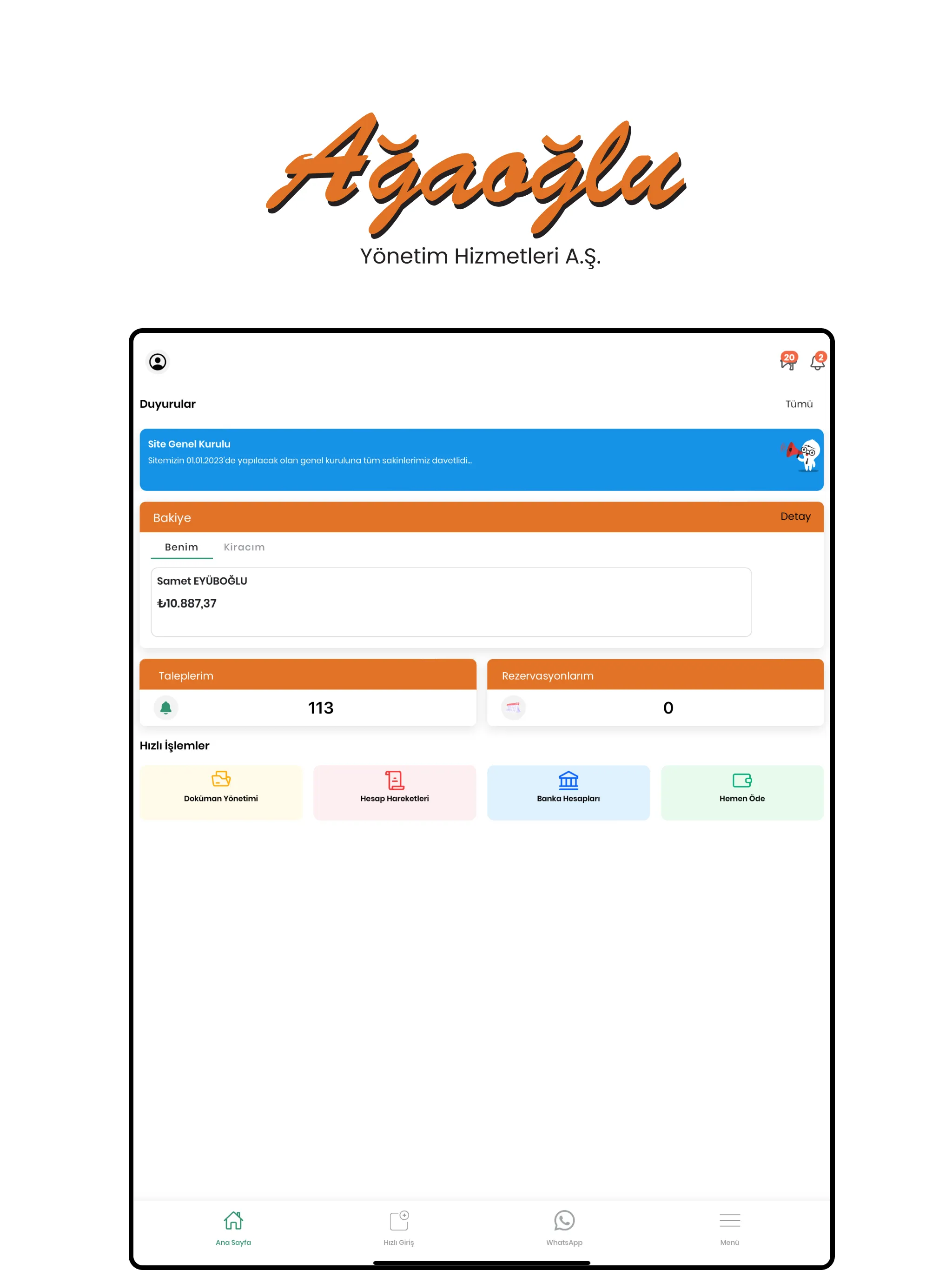 Ağaoğlu | Indus Appstore | Screenshot