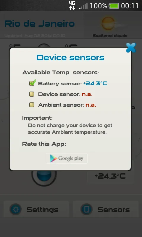 Thermomether | Indus Appstore | Screenshot