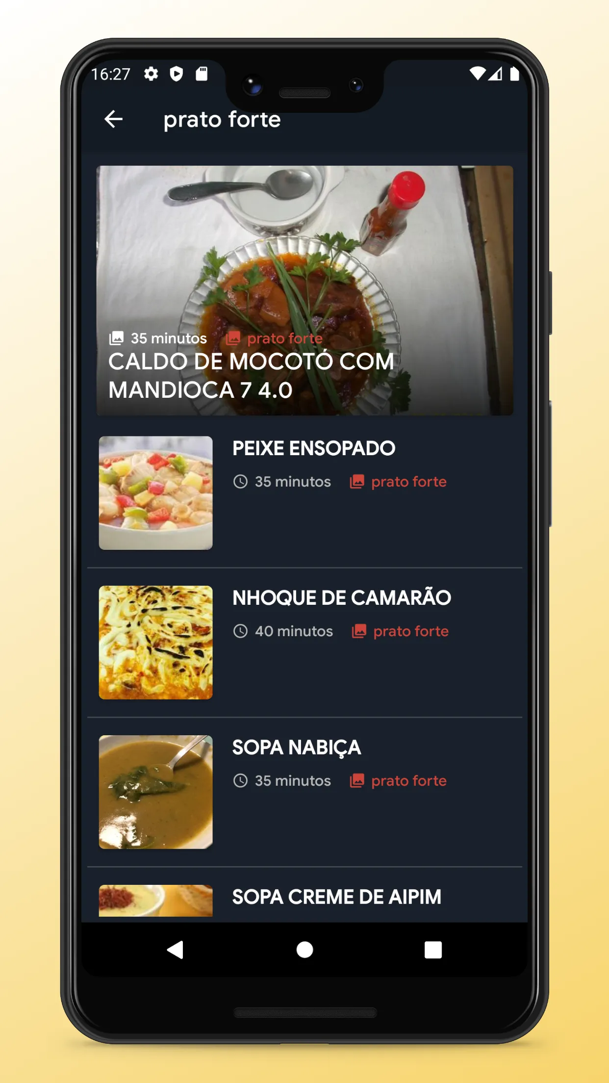 Brazilian Food Recipes App | Indus Appstore | Screenshot