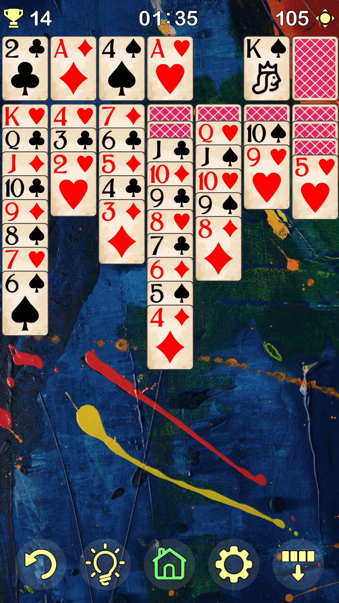 Solitaire Classic — Smart | Indus Appstore | Screenshot