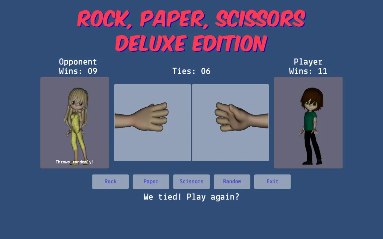 Rock Paper Scissors Deluxe | Indus Appstore | Screenshot