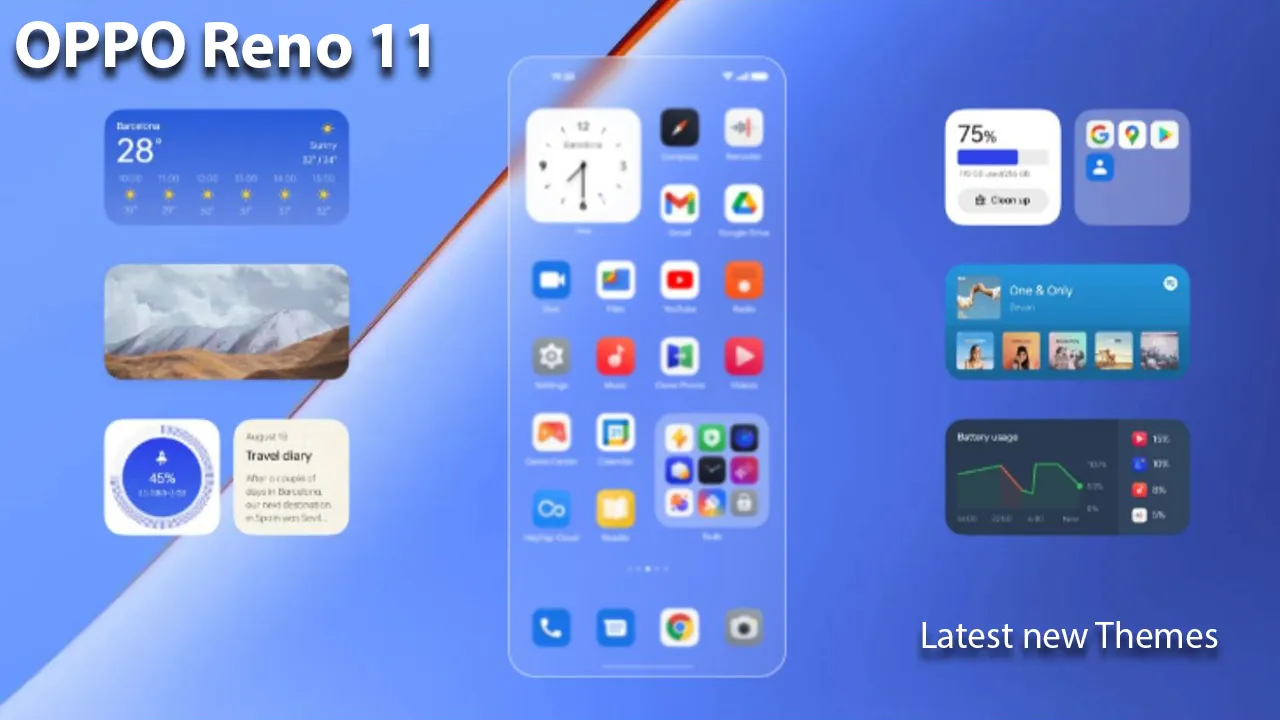 Oppo Reno 11 Theme & Wallpaper | Indus Appstore | Screenshot