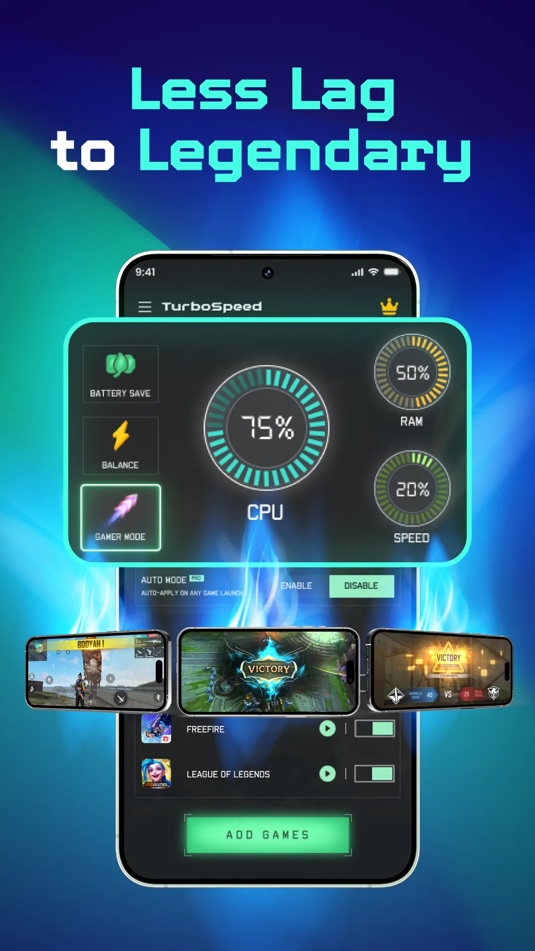 TurboSpeed: Game Booster FPS | Indus Appstore | Screenshot