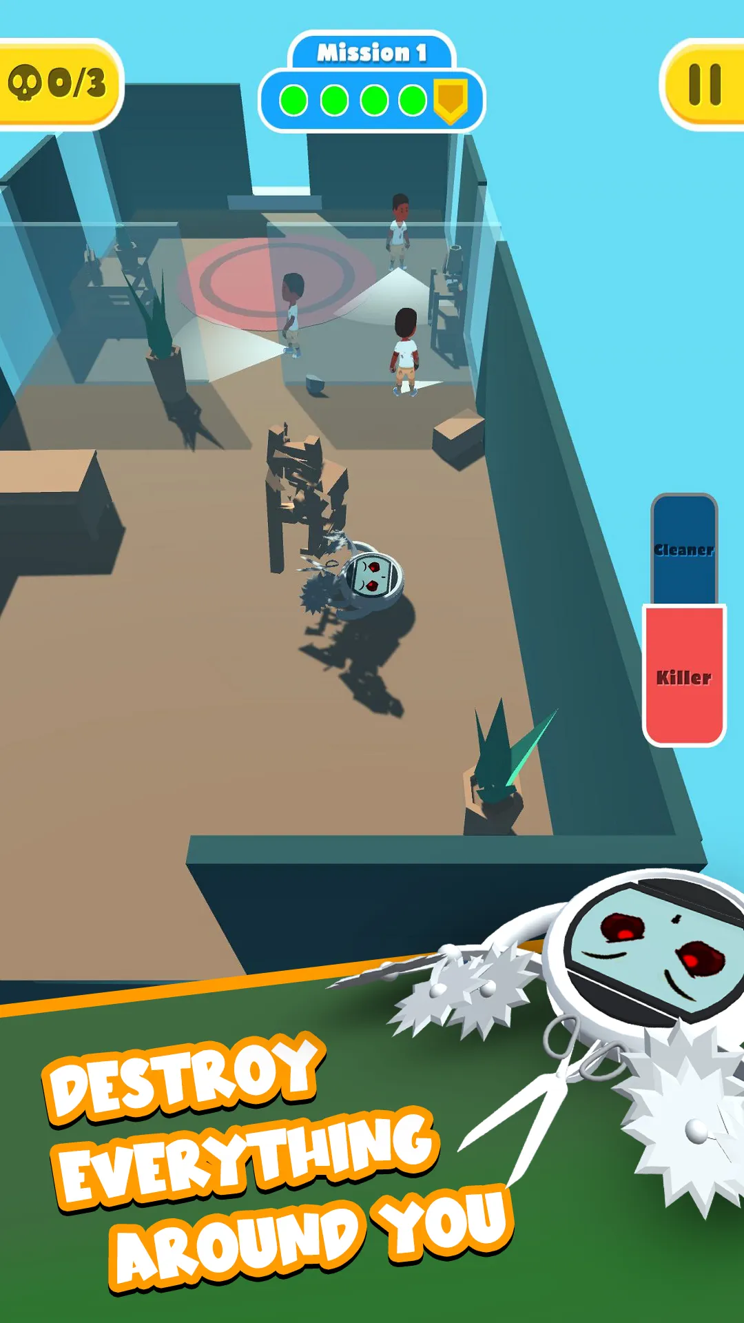 Vacuum Hero: Mafia Murder | Indus Appstore | Screenshot