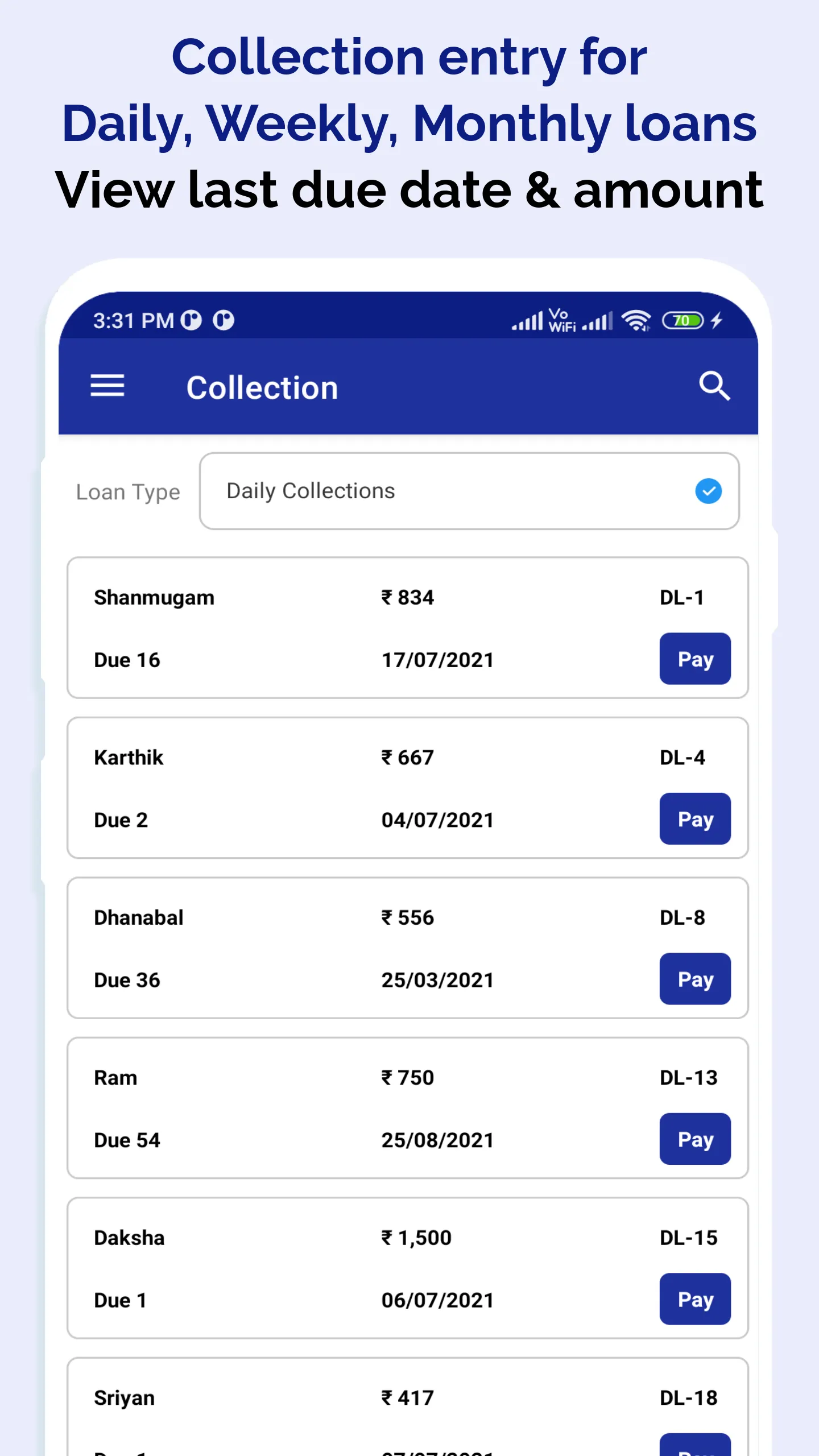 Daily Collection - Week, Month | Indus Appstore | Screenshot