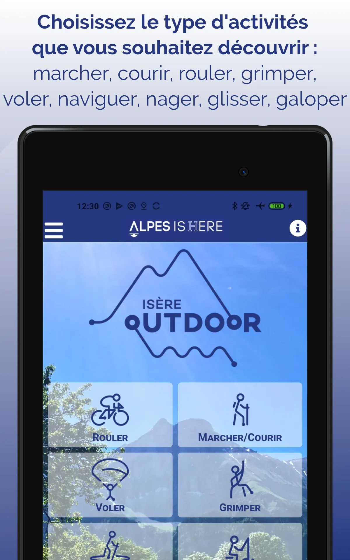 Isère Outdoor | Indus Appstore | Screenshot