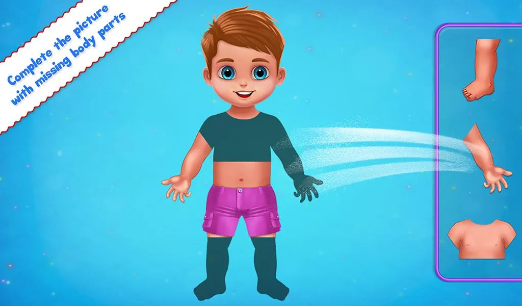 Human Body Parts - Kids Games | Indus Appstore | Screenshot