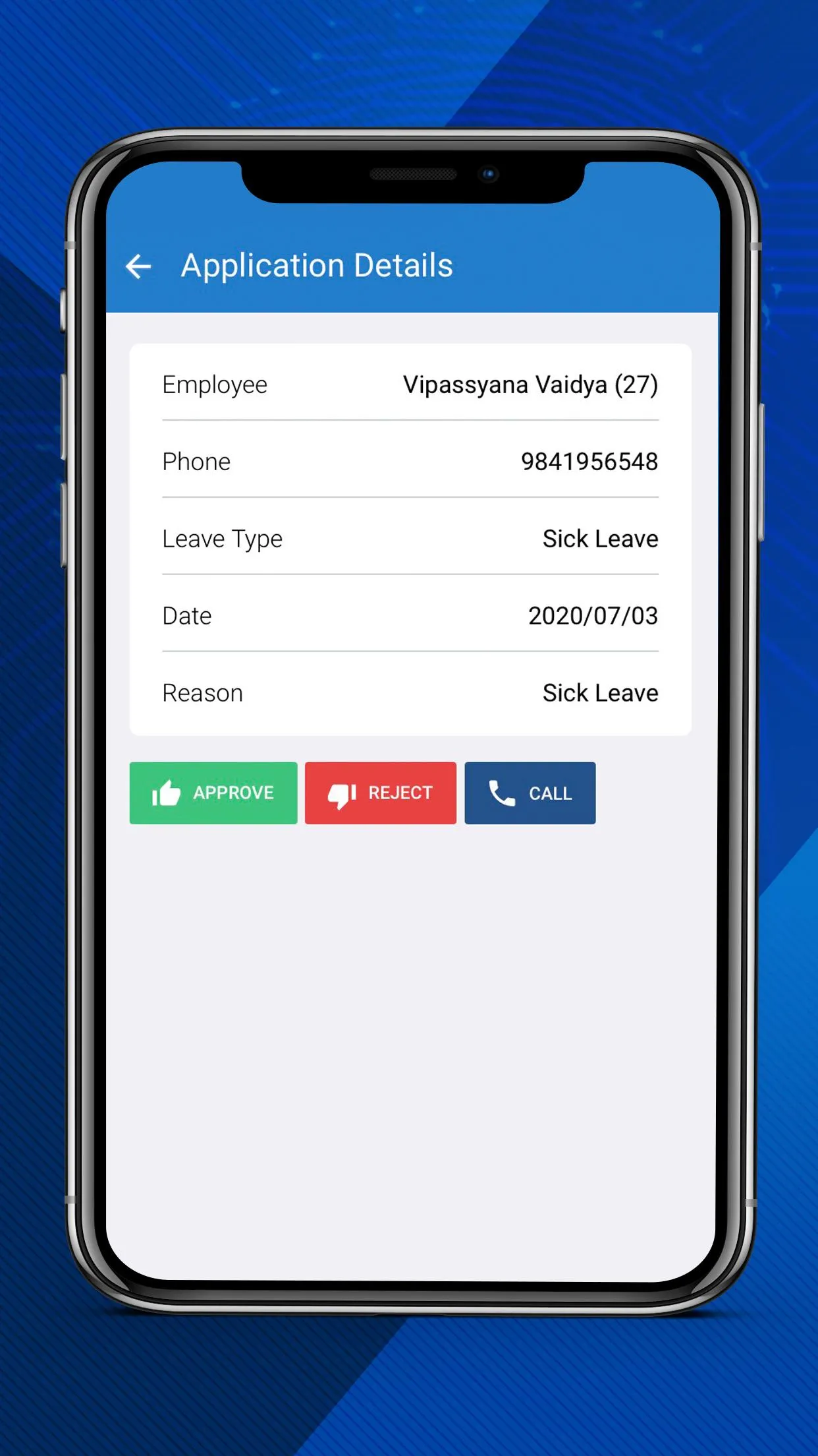 eAttendance.com | Indus Appstore | Screenshot