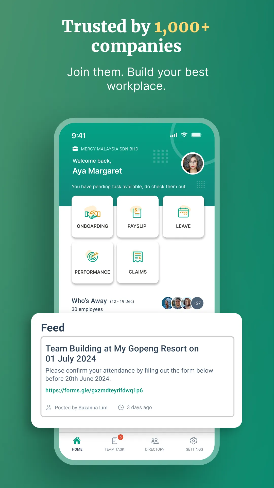 BrioHR | Indus Appstore | Screenshot