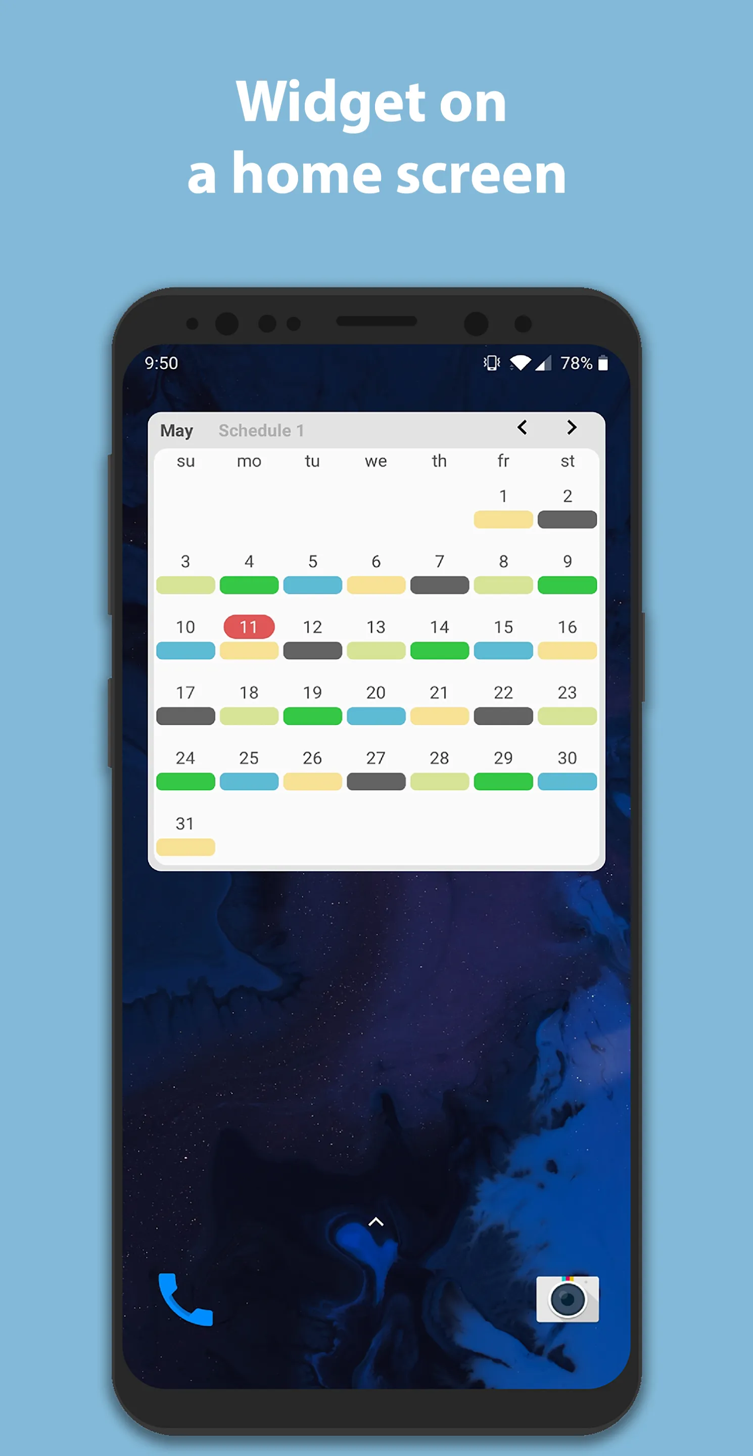 Simple Shift - work schedule | Indus Appstore | Screenshot