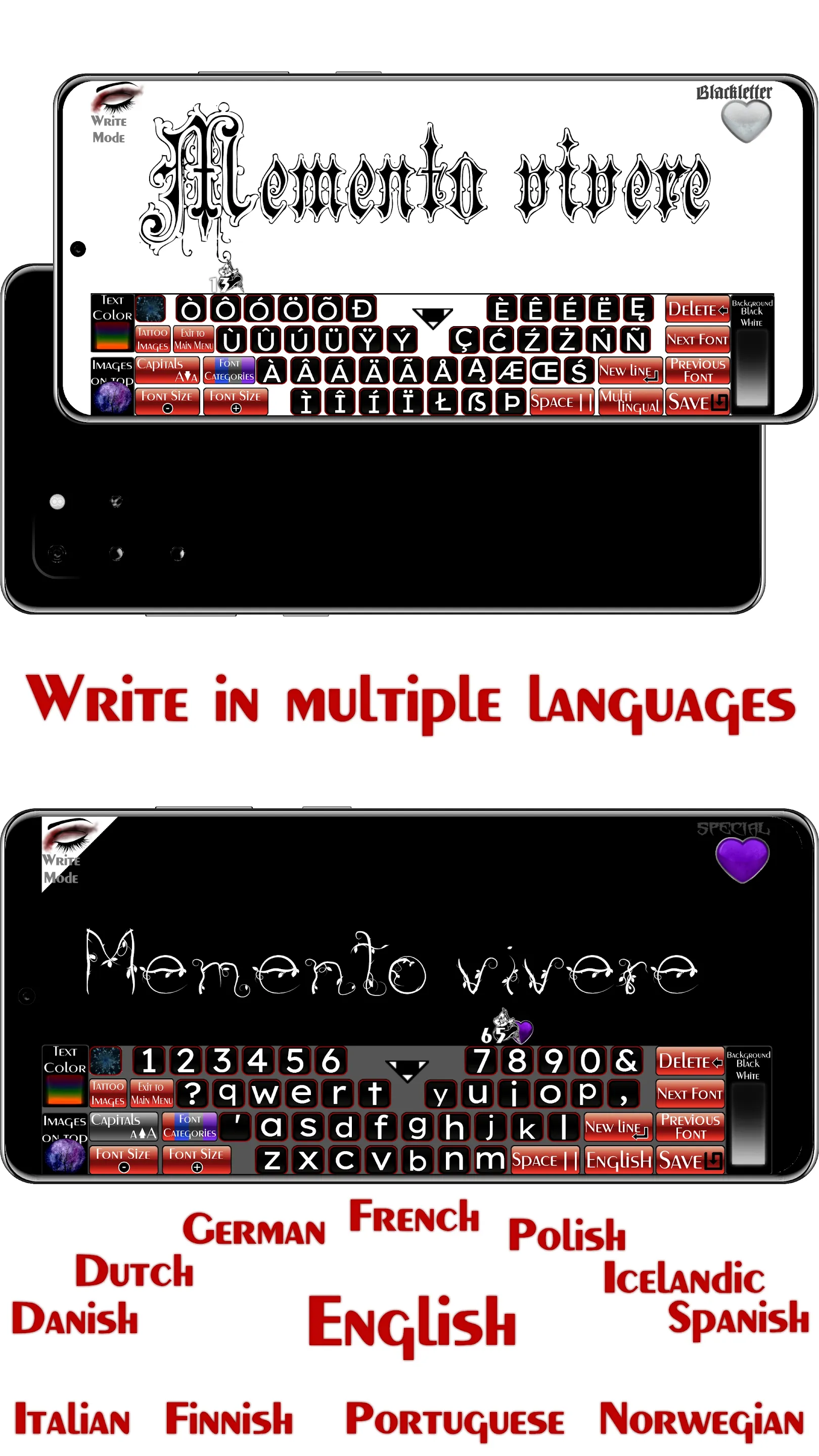 Tattoo Font Designer | Indus Appstore | Screenshot