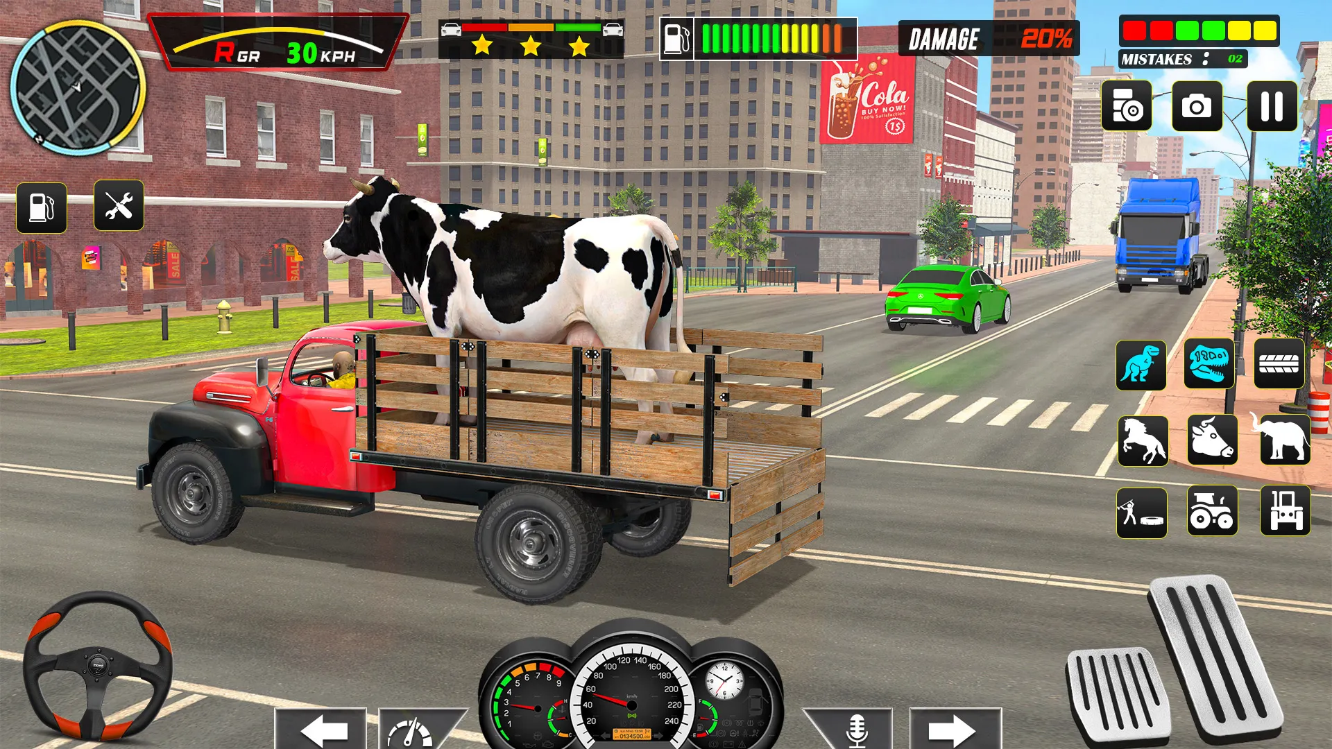 Farm Animals Transport Truck | Indus Appstore | Screenshot