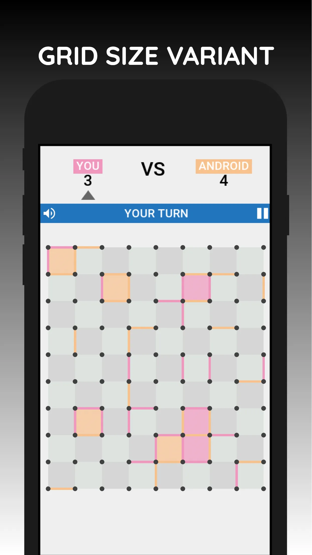 Dots And Boxes : Strategy game | Indus Appstore | Screenshot