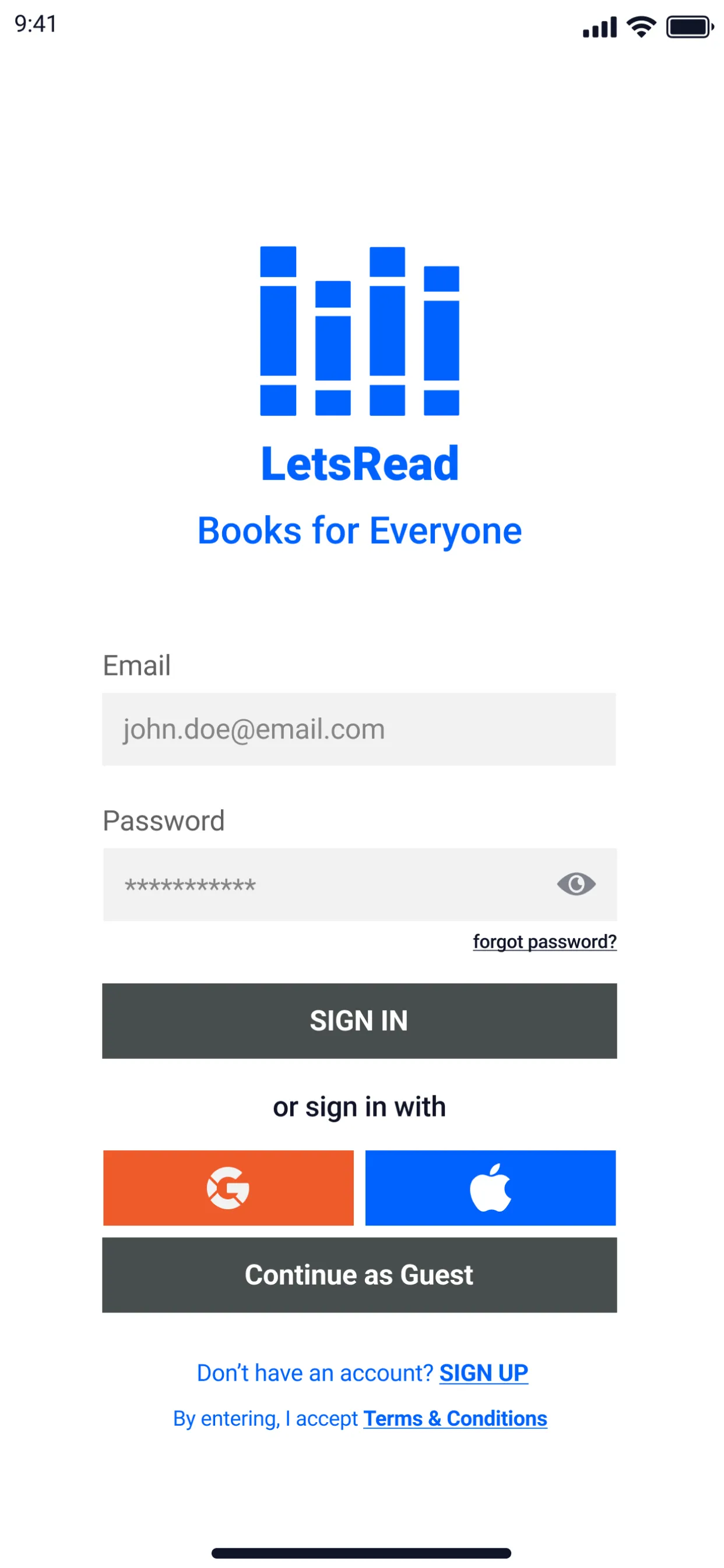 LetsRead - Books For Everyone | Indus Appstore | Screenshot