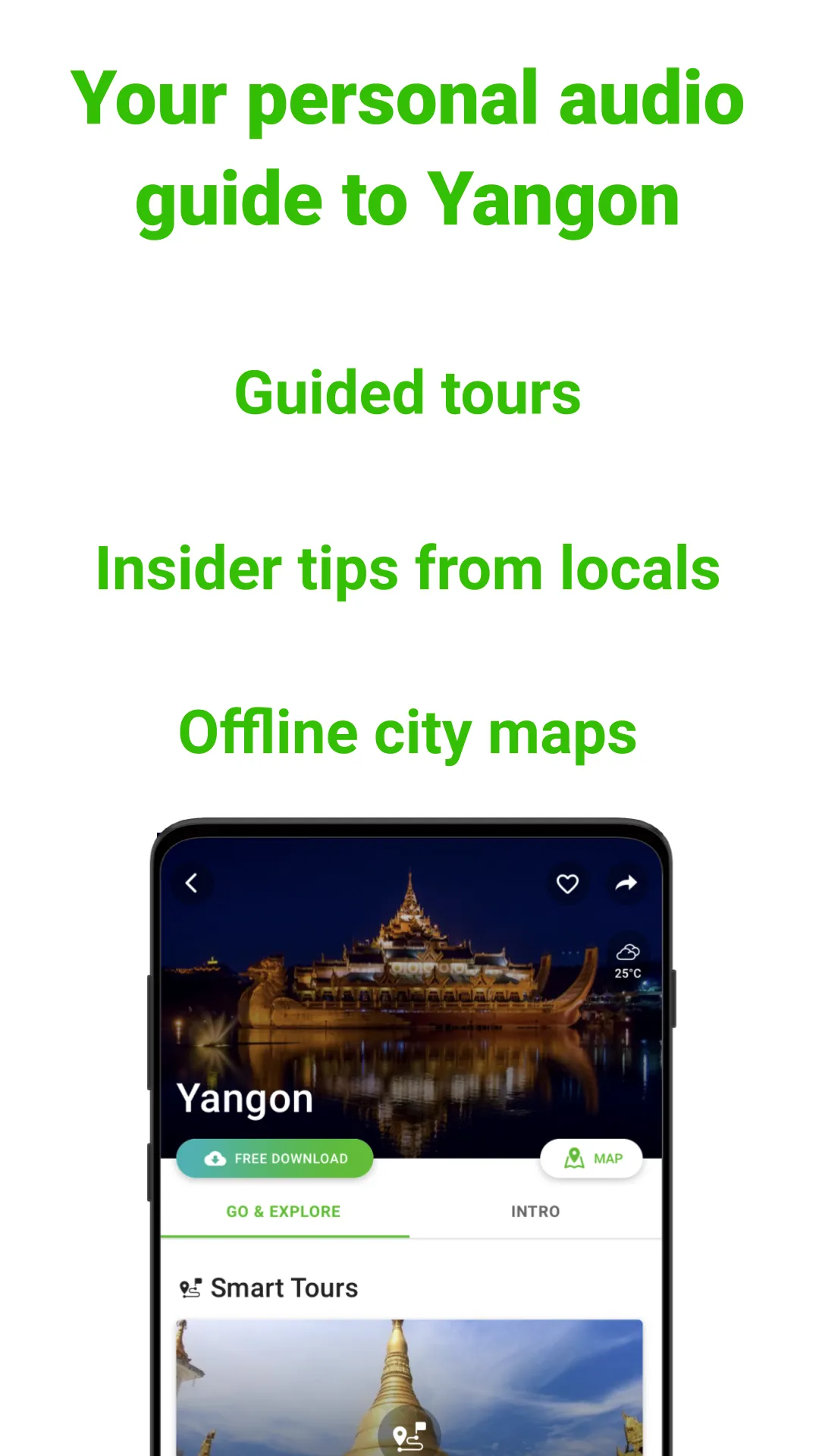 Yangon Tour Guide:SmartGuide | Indus Appstore | Screenshot