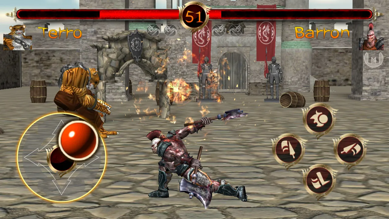 Terra Fighter 2 Fighting Games | Indus Appstore | Screenshot