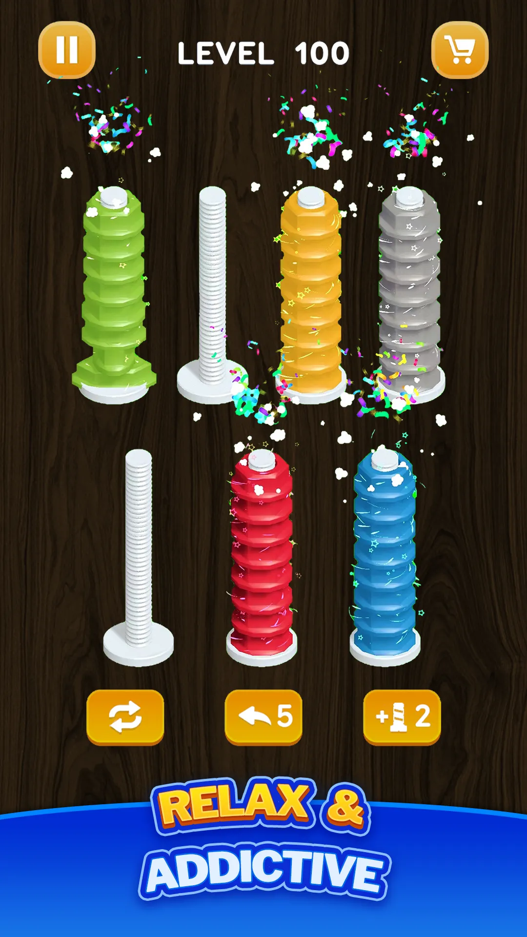 Nut Sort Puzzle - Color Sort | Indus Appstore | Screenshot