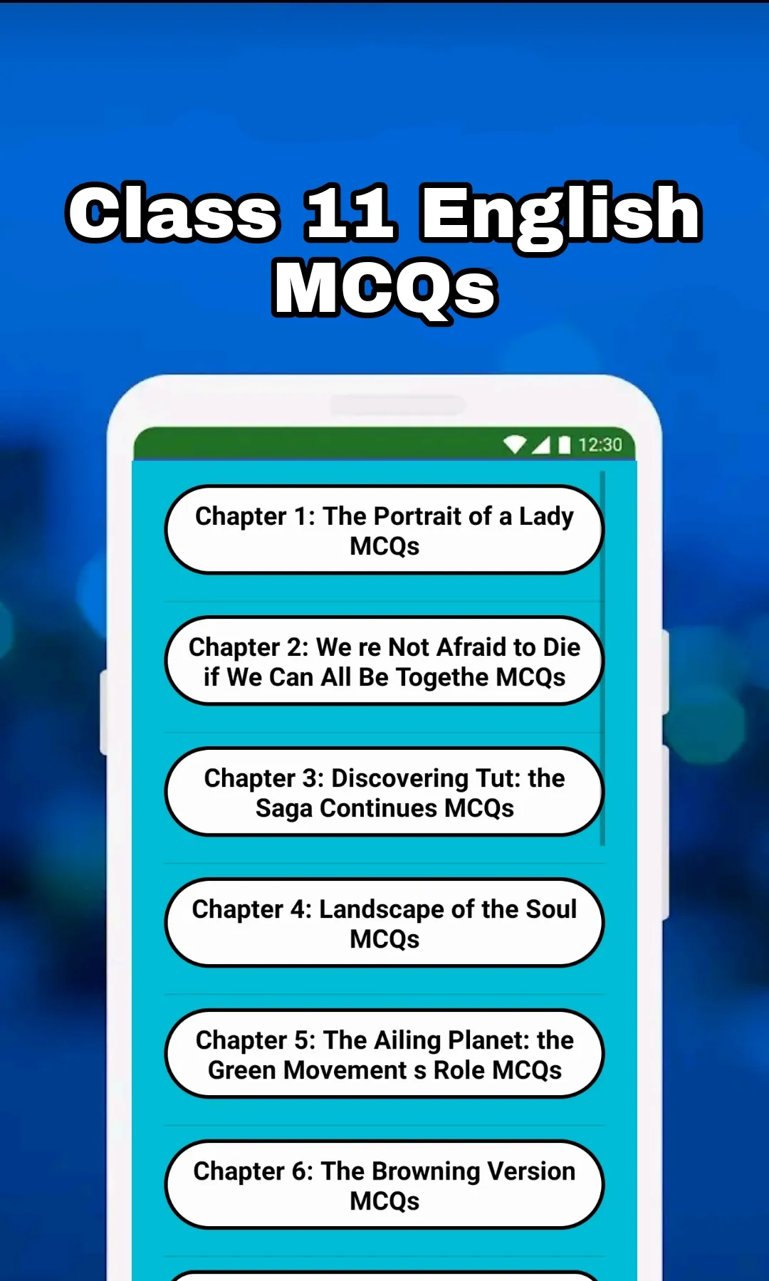 Class 11 English NCERT Notes | Indus Appstore | Screenshot