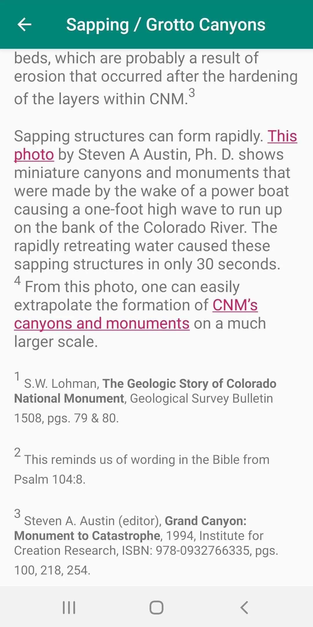 Colorado Nat'l Monument Tour | Indus Appstore | Screenshot