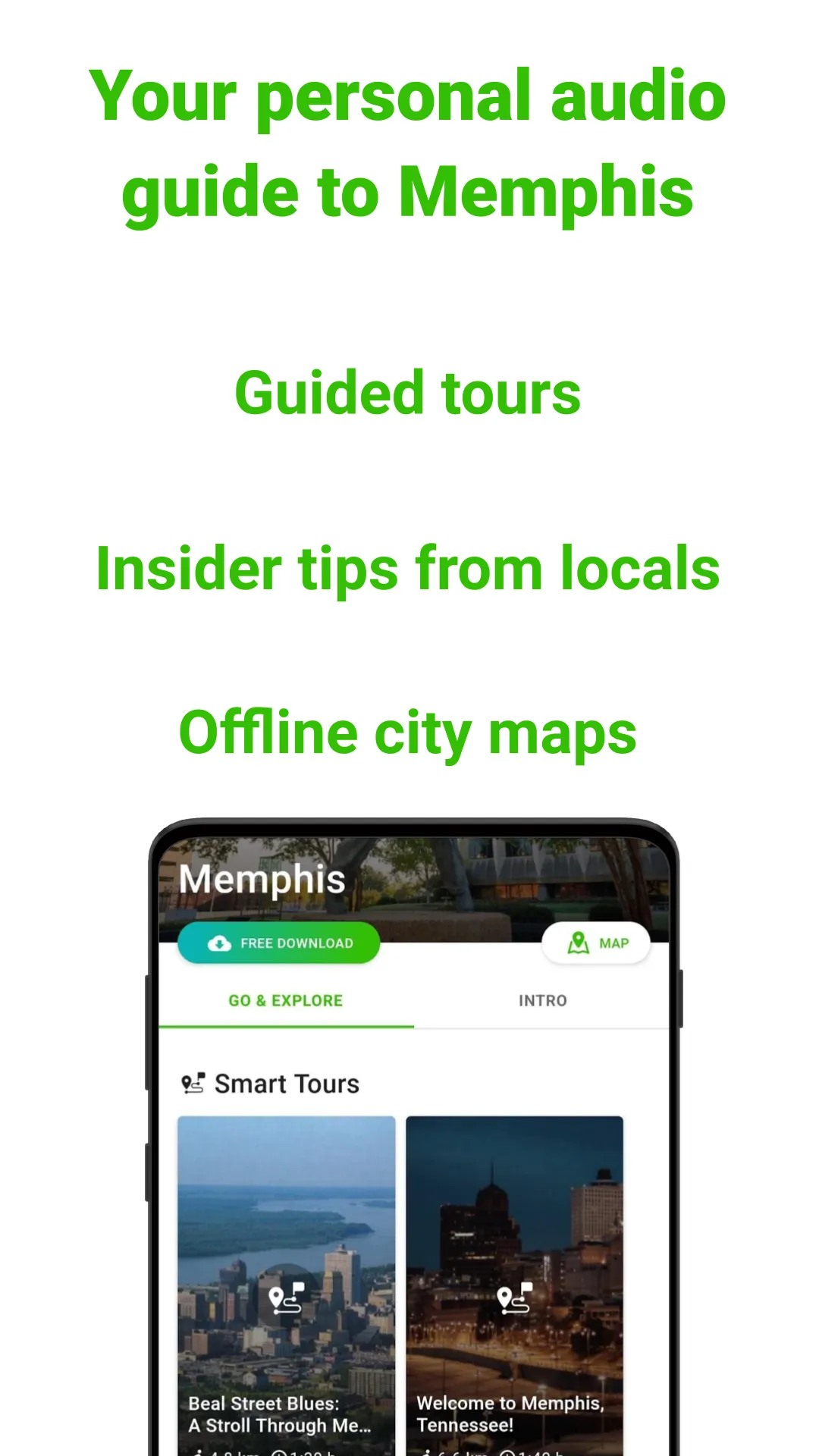 Memphis Tour Guide:SmartGuide | Indus Appstore | Screenshot