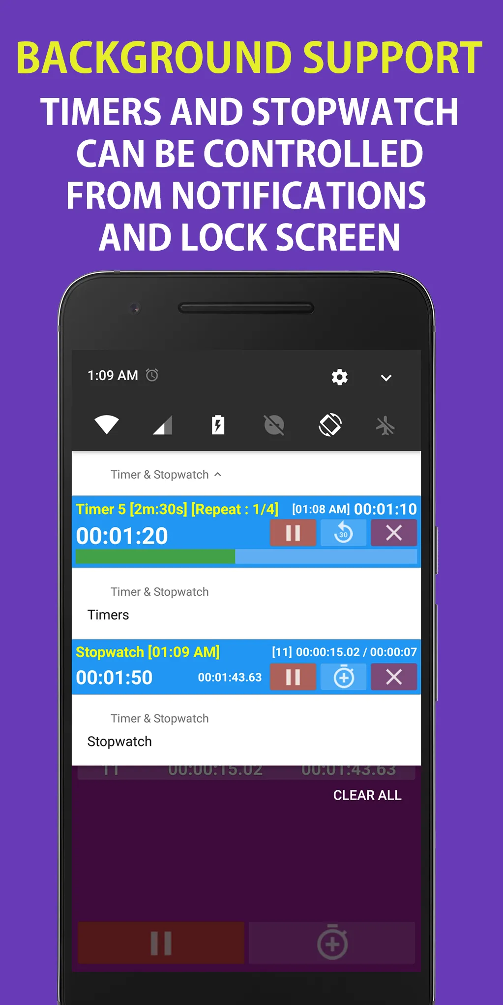 Multi Timer and Stopwatch | Indus Appstore | Screenshot