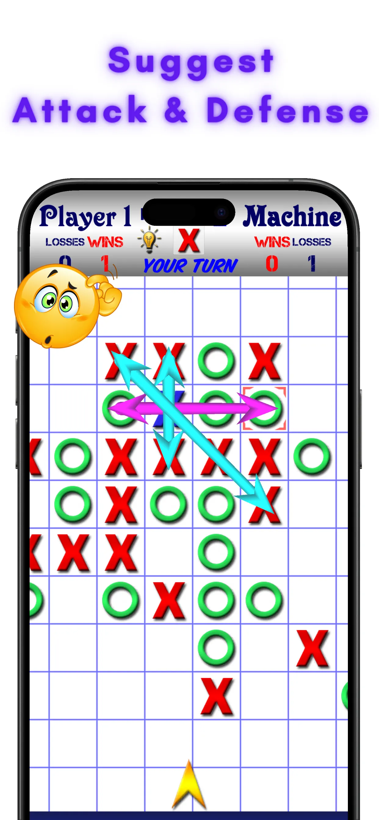 TicTacToe AI - 5 in a Row | Indus Appstore | Screenshot