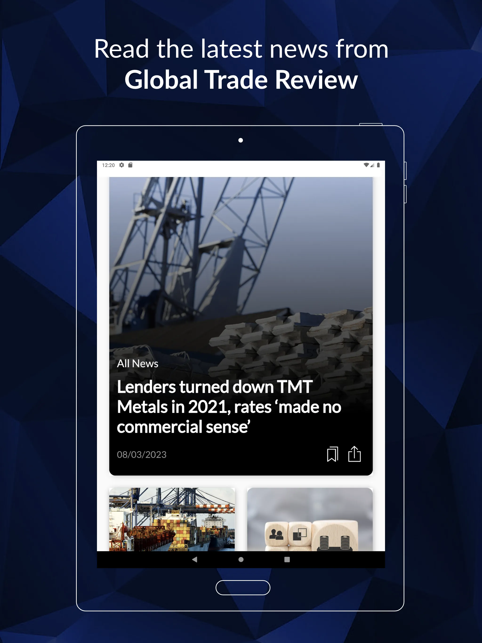 GTR - Global Trade Review | Indus Appstore | Screenshot