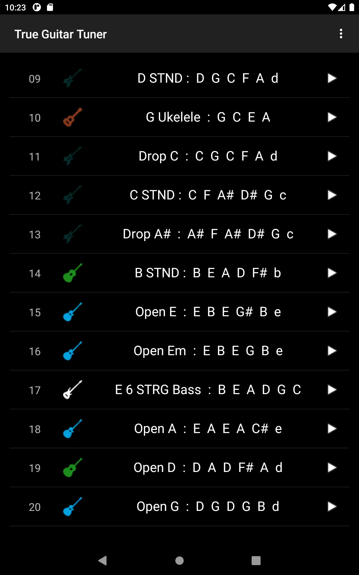 True Guitar Tuner | Indus Appstore | Screenshot