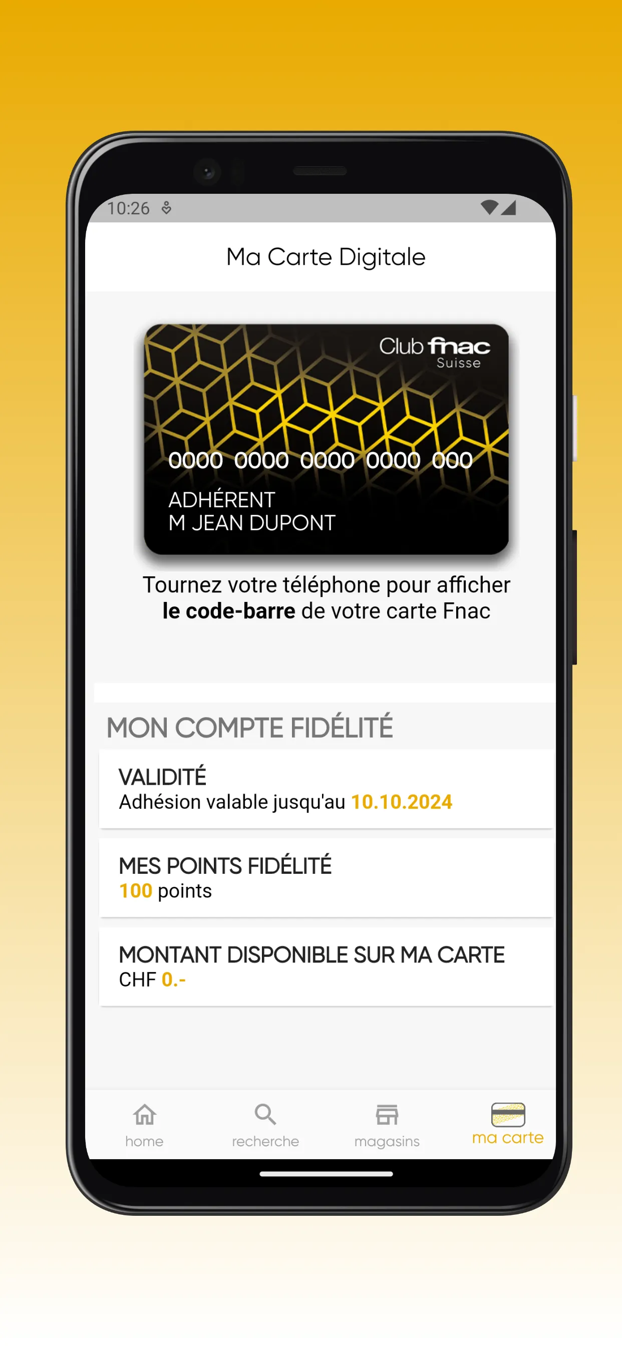 Fnac Suisse | Indus Appstore | Screenshot