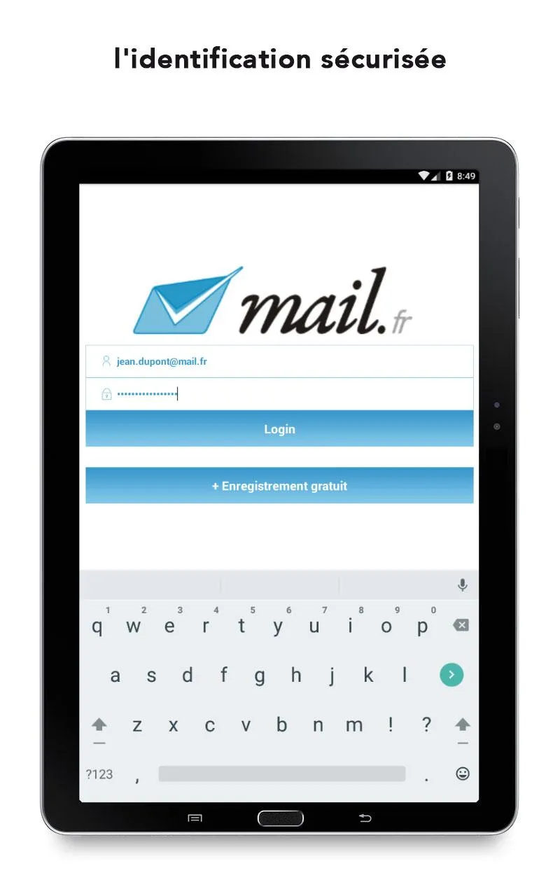 mail.fr Mail | Indus Appstore | Screenshot