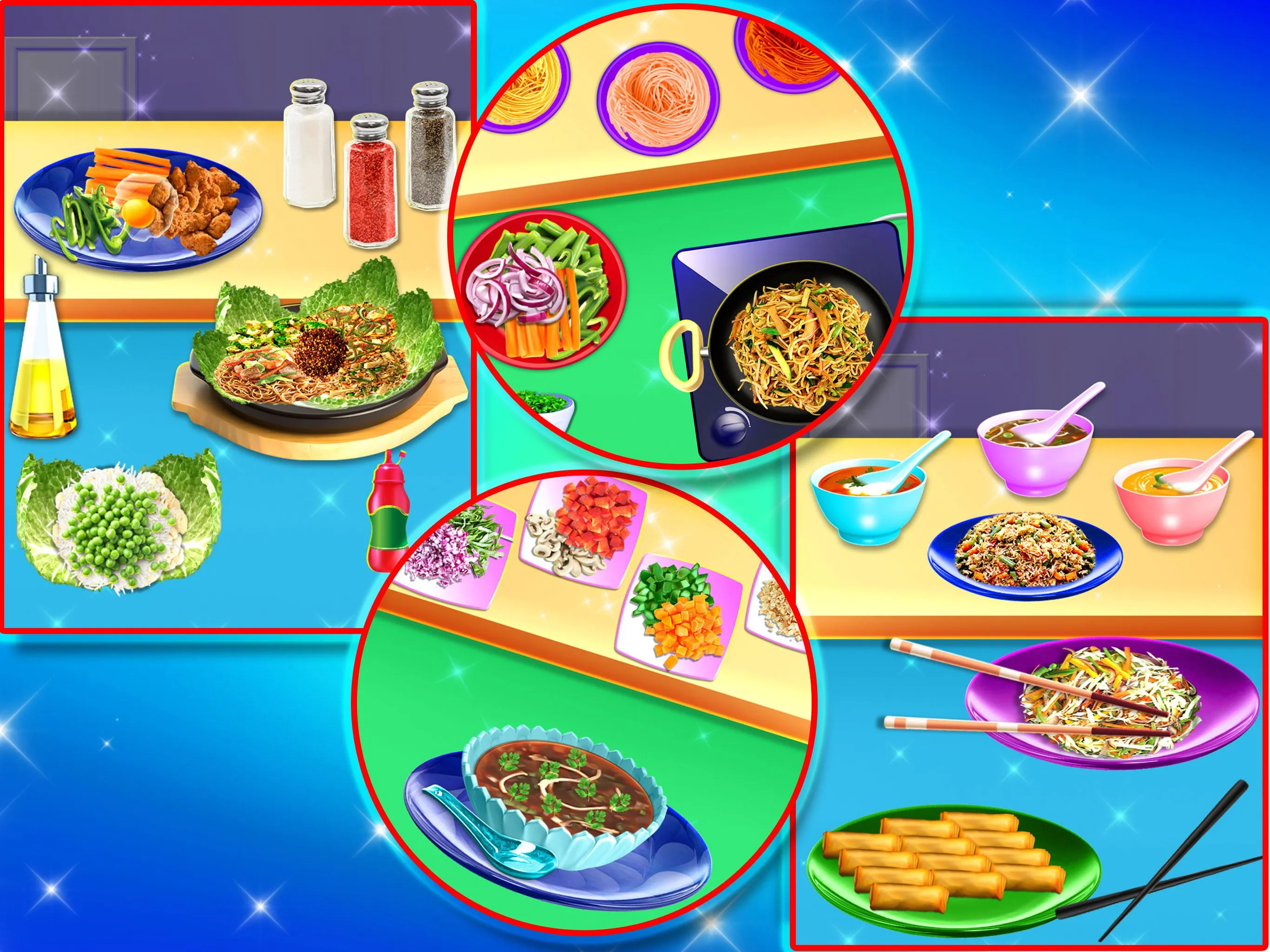 Lunar Chinese Food Maker Game | Indus Appstore | Screenshot