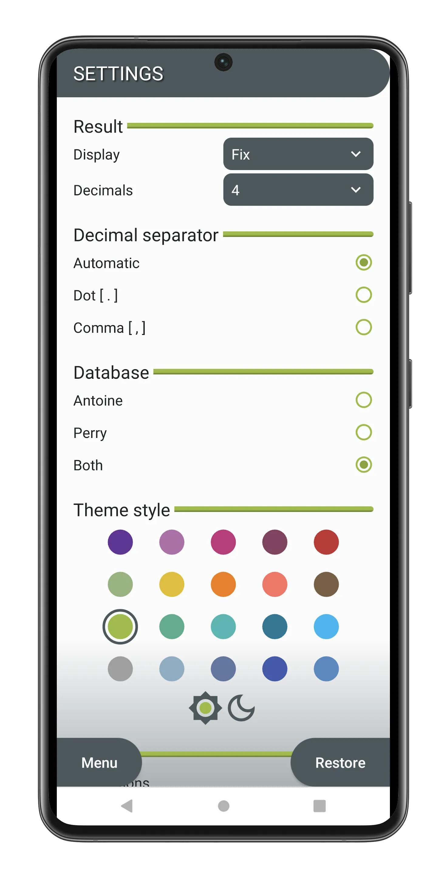 Vapour Pressures | Indus Appstore | Screenshot