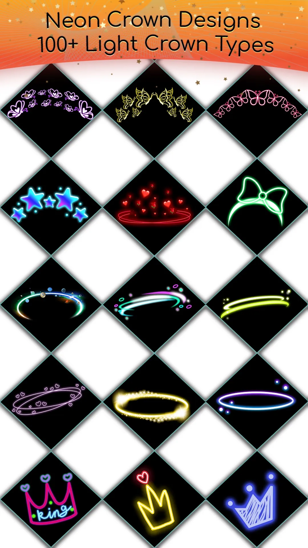 Light Crown Neon Photo Editor | Indus Appstore | Screenshot