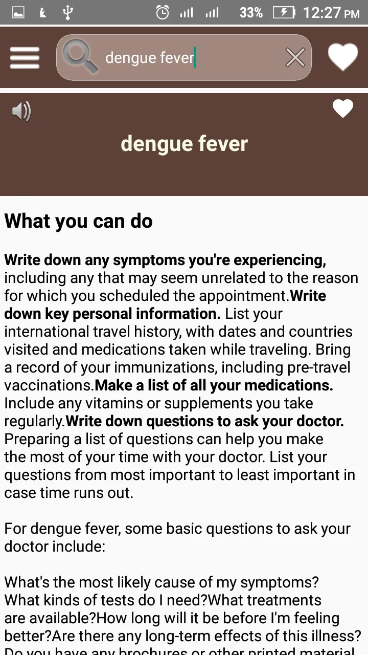 Disease Dictionary: Medical Di | Indus Appstore | Screenshot