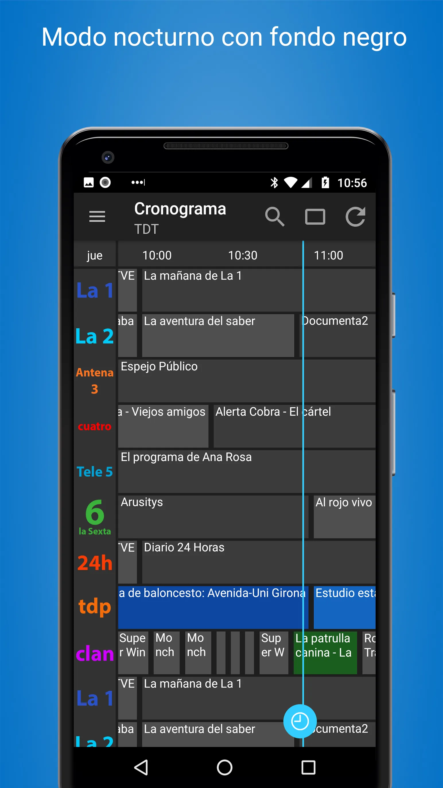 TV listings Spain - Cisana TV+ | Indus Appstore | Screenshot